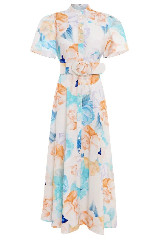 Bianca Dress Square Neckline Feminine
