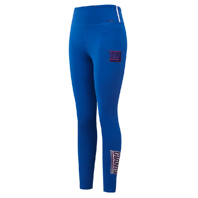 NFL NEW YORK GIANTS CLASSIC WOMEN'S JERSEY LEGGING (DODGER BLUE) Casual Weekend Jersey Tee