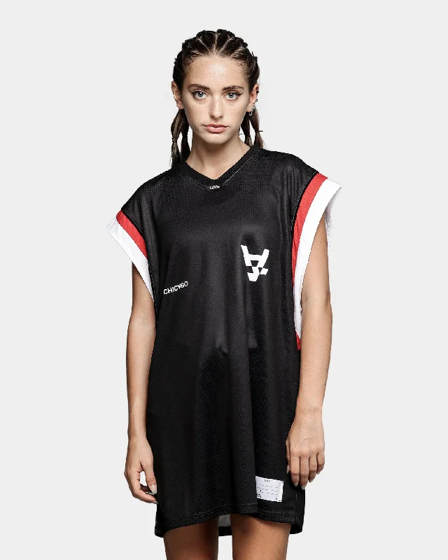The Anti Order Chicvgo Training Jersey Black/Red/White Burgundy Jersey Tee