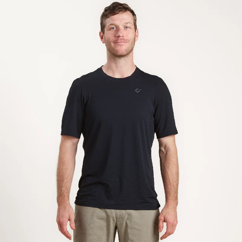 Men's Micromodal TRAIL Jersey Turquoise Jersey Tee