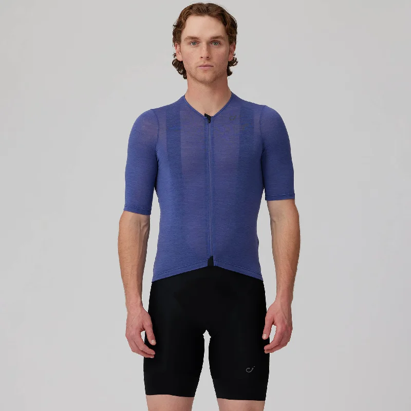 Men's CONCEPT Merino Jersey Navy Blue Jersey Tee