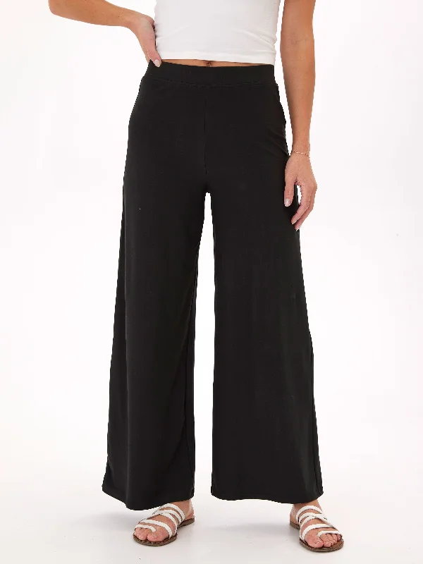 Kennedy Luxe Jersey Wide Leg Pant Luxury Jersey Tee