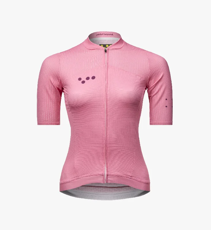 Essentials / Women's Air Jersey - Flamingo Silk Jersey Blouse