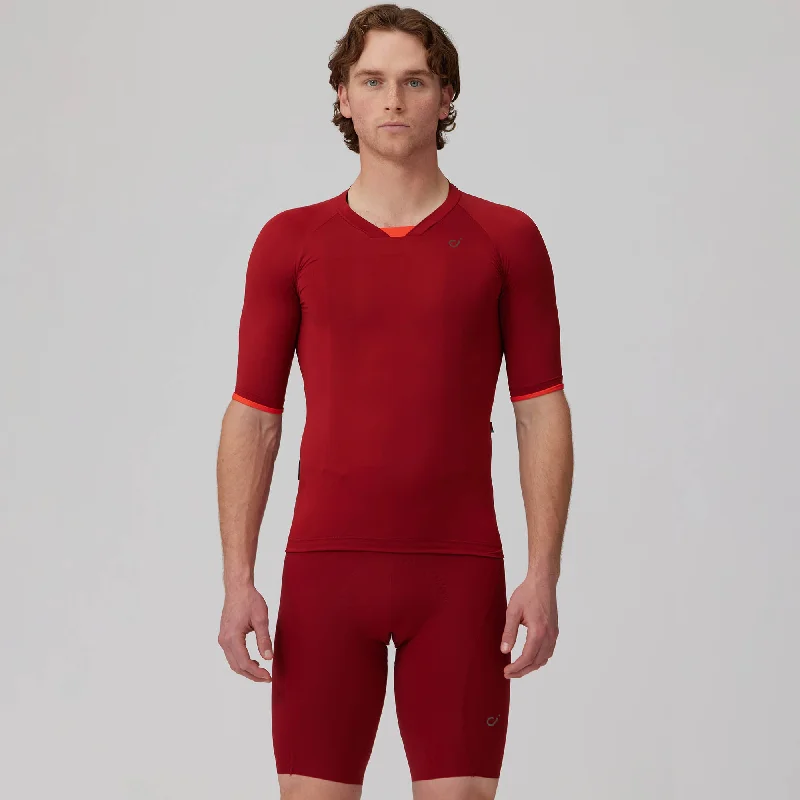 Men's Signature Zipperless Jersey Emerald Green Jersey Tee