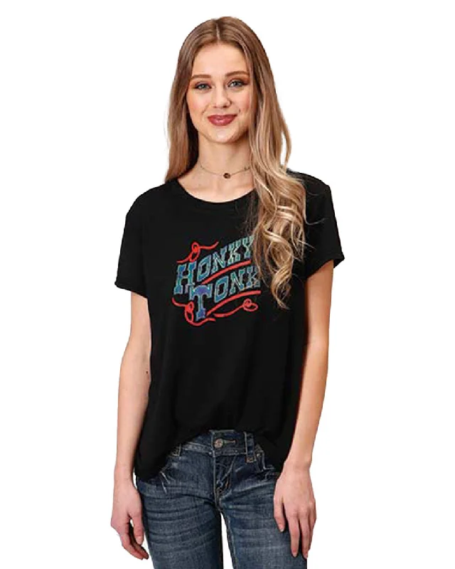 Women's Jersey Knit Swing Tee Branded Jersey Tee