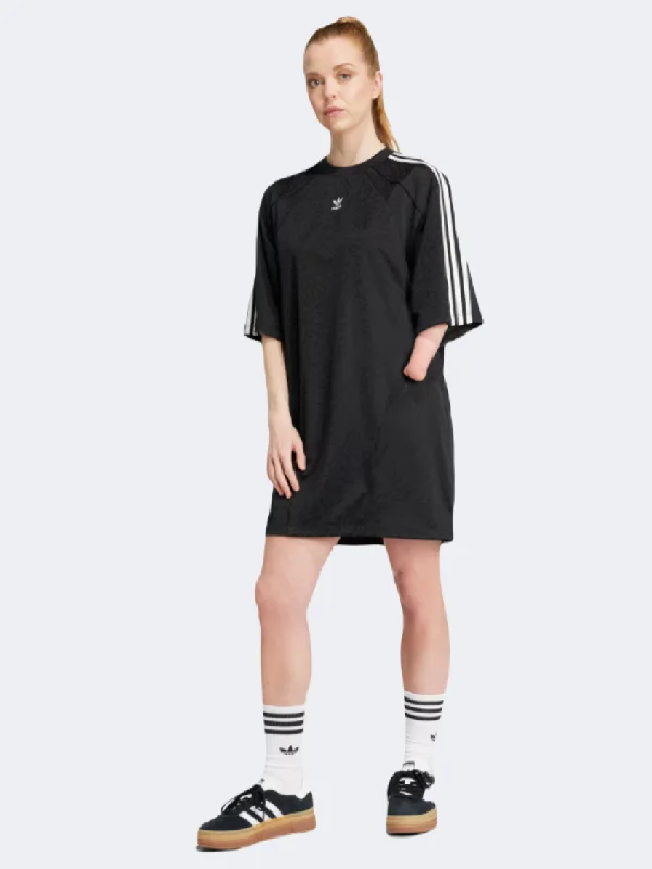 Adidas Oversized Women Original Dress Black Tunics Formal black