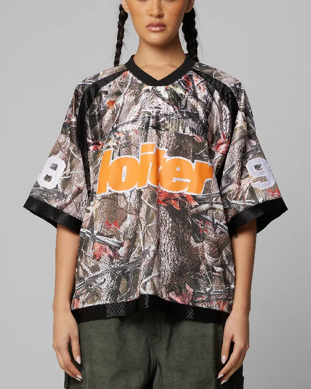 Loiter Training Jersey Camo Spring Jersey Blouse