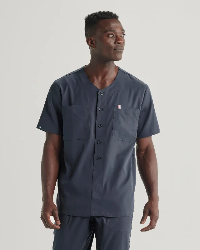 TENCEL™ Senja‎ ‎ Baseball Jersey Scrub Top Bright Color Jersey Top