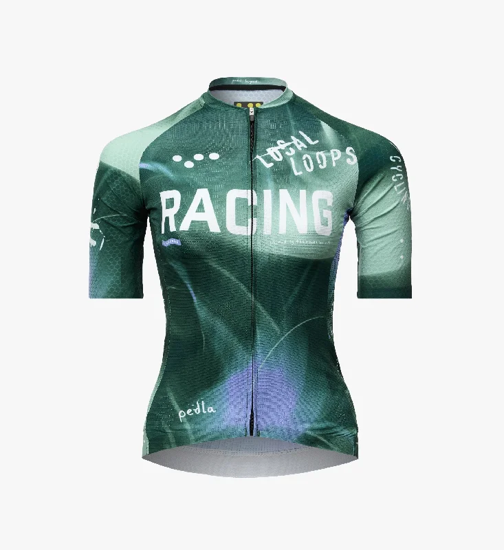 LOCAL LOOPS / Women's Pro Pursuit 2.0 Jersey - Race Pine Pink Jersey Tee