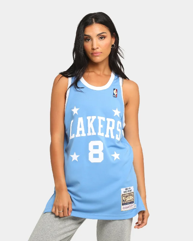 Mitchell & Ness Kobe Bryant #8 '04-'05 Authentic Los Angeles Lakers NBA Jersey Light Blue Polka Dot Jersey Shirt Mitchell & Ness Kobe Bryant #8 '04-'05 Authentic Los Angeles Lakers NBA Jersey Light Blue Polka Dot Jersey Shirt