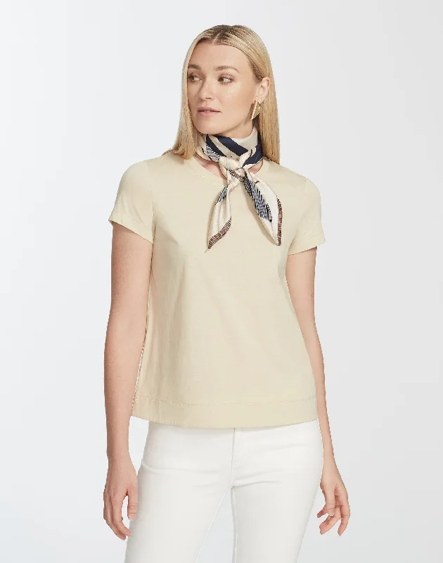 Cotton Jersey Modern Tee Party Jersey Tee