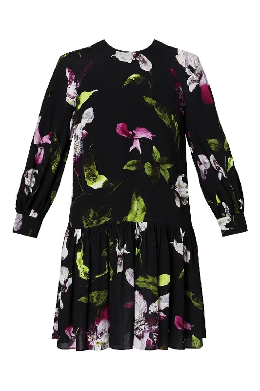 Gathered Hem Dress Tunics Essential wardrobe