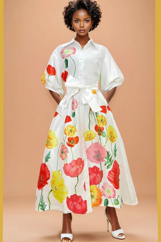 A94002C DRESS A-Line Day Work