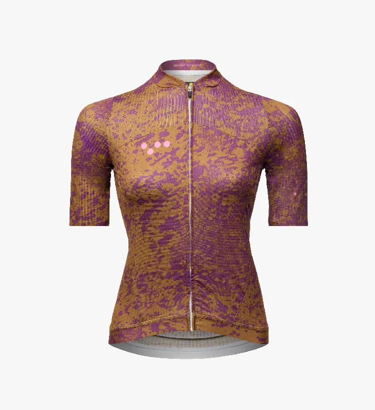 RideCamo / Women's Air Jersey - Ginger Short Sleeve Jersey Top
