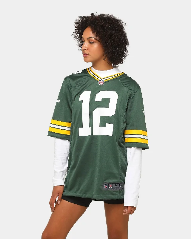 Nike Green Bay Packers Aaron Rodgers Game TC Jersey Fir Ribbed Jersey Tee
