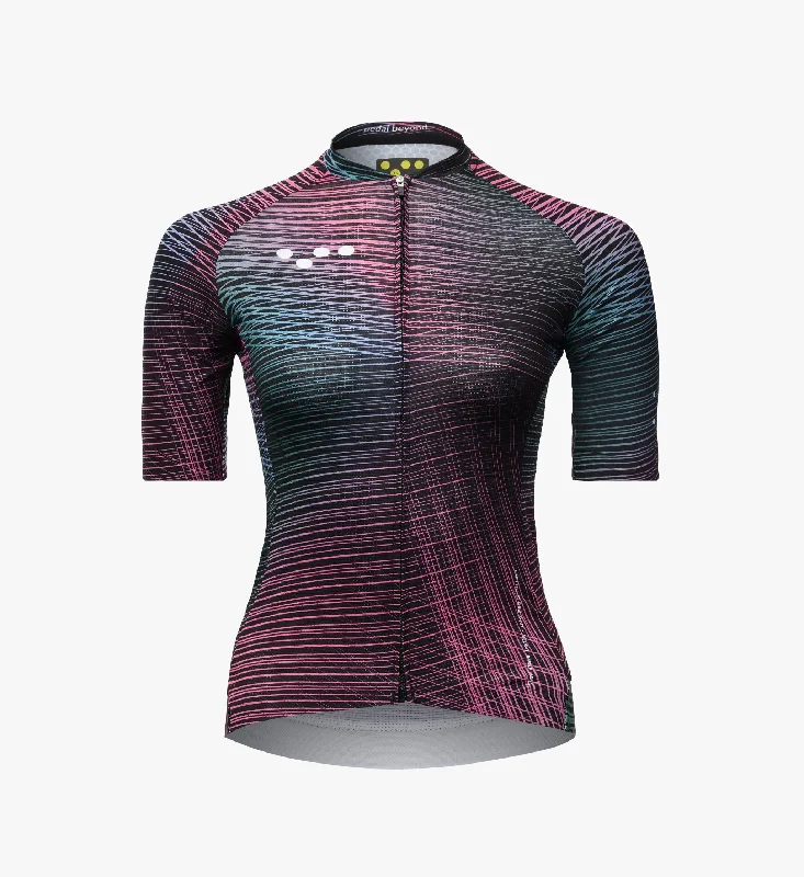 Pro / Women's Pursuit 2.0 Jersey - Interweave Pine Mint Green Jersey Tee