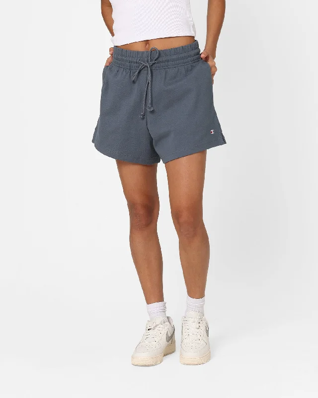 Champion Women's Heavyweight Jersey Shorts Smokey Eye Trendy Jersey Shirt