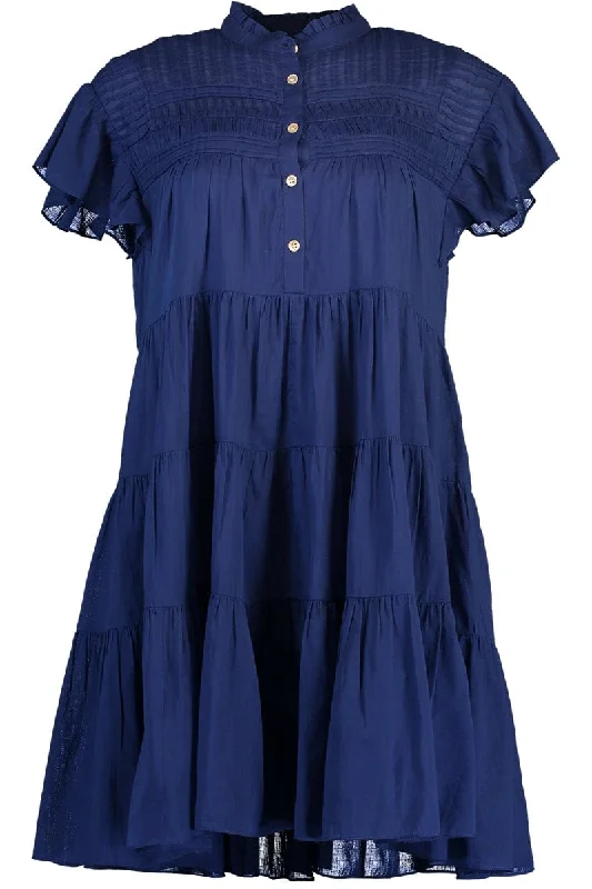 Lanikaye Dress - Indigo Tunics Trendy modern