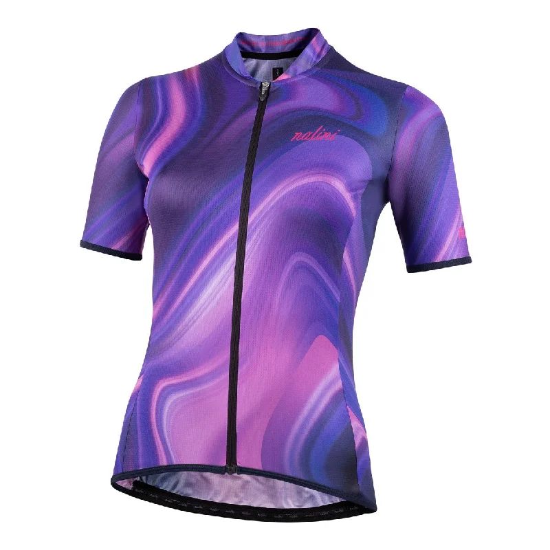 Nalini TURIN 2006 Women's Cycling Jersey (Purple) XS, S, L Navy Blue Jersey Tee