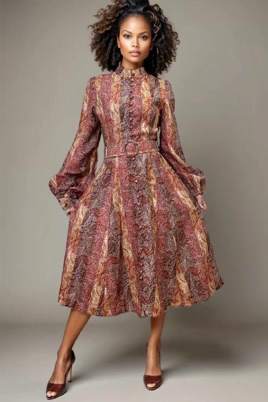 GF1030 DRESS Floral Print girly