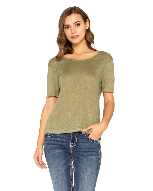 Women's Open To It Short Sleeve Jersey Top Custom Jersey Tee