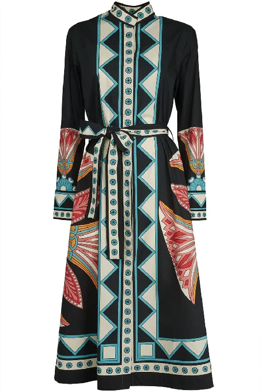 Sundowner Dress - Lotus Tunics Silk luxurious