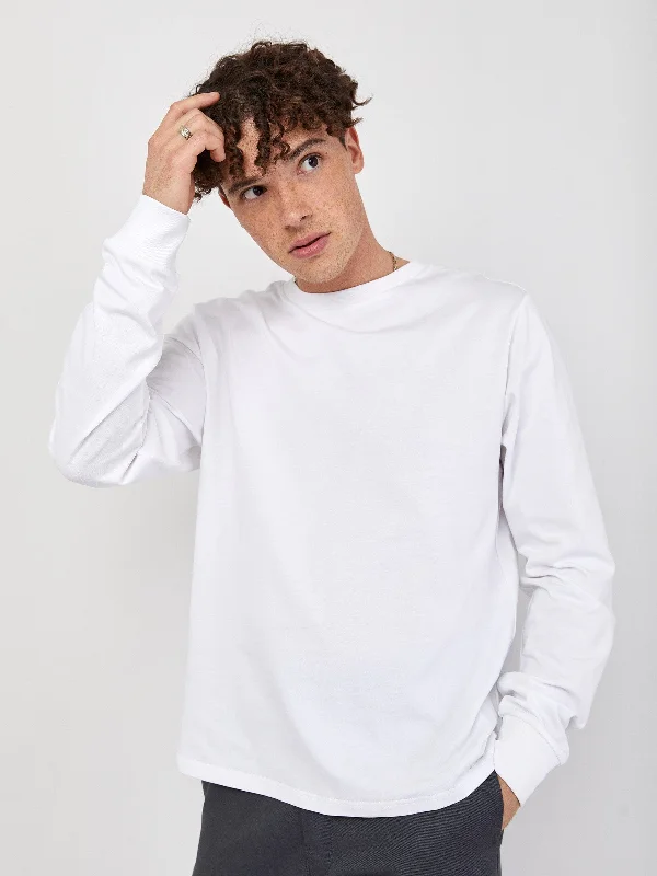 Classic Cotton Jersey Longsleeve Tee Polka Dot Jersey Shirt