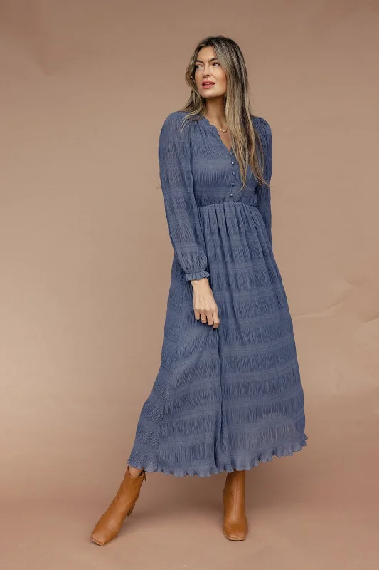 On The Terrace Textured Dress Tunics Sophisticated sleek