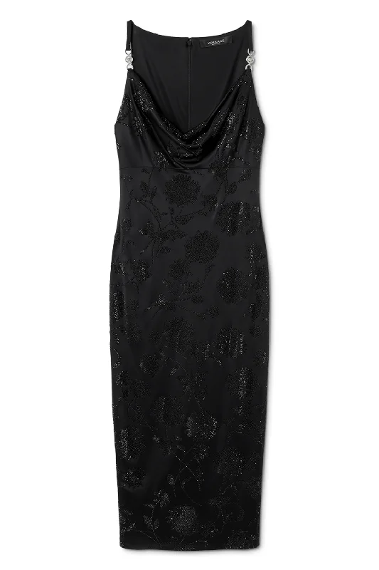 Strass-Embroidered Cocktail Dress Tunics Versatile functional