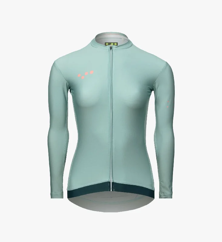 Essentials / Women's Classic LS Jersey - Patina Spring Jersey Blouse