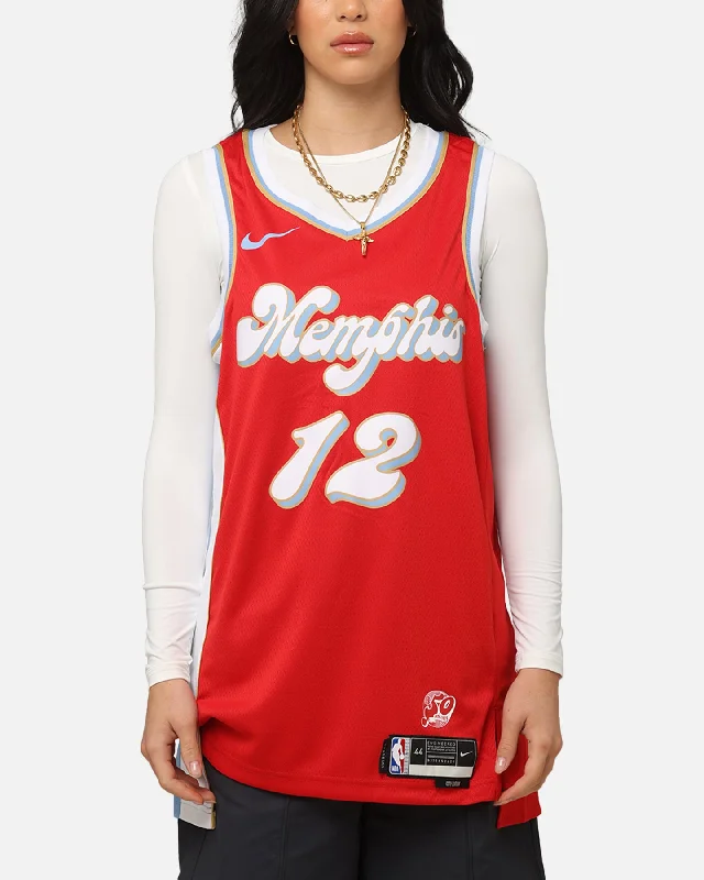 Nike Ja Morant Memphis Grizzlies #12 City Edition 2024/25 Nike Dri-Fit NBA Swingman Jersey University Red Boat Neck Jersey Shirt Nike Ja Morant Memphis Grizzlies #12 City Edition 2024/25 Nike Dri-Fit NBA Swingman Jersey University Red Boat Neck Jersey Shirt