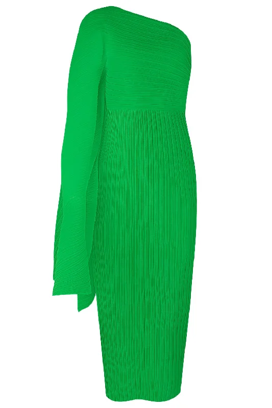 Lenna Dress - Bright Green Tunics Stylish modern