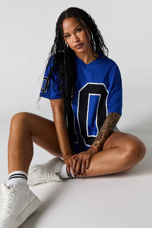Sommer Ray Mesh Graphic Football Jersey Maximalist Jersey Tee