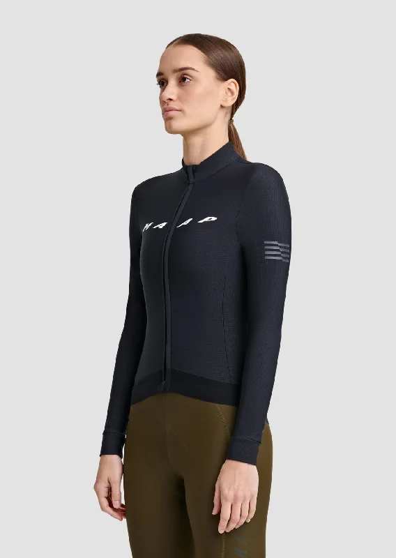 Women's Evade Thermal LS Jersey Geometric Jersey Top