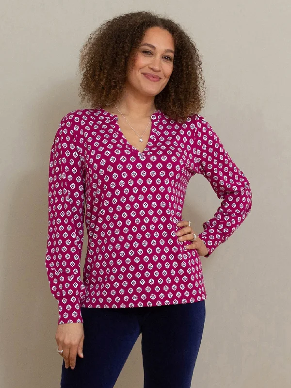 Swyre jersey top crab apple Boutique Jersey Tee