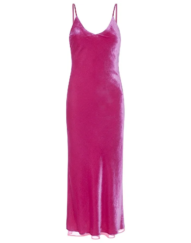 Slipping Out Dress - Fuchsia Tunics Custom made