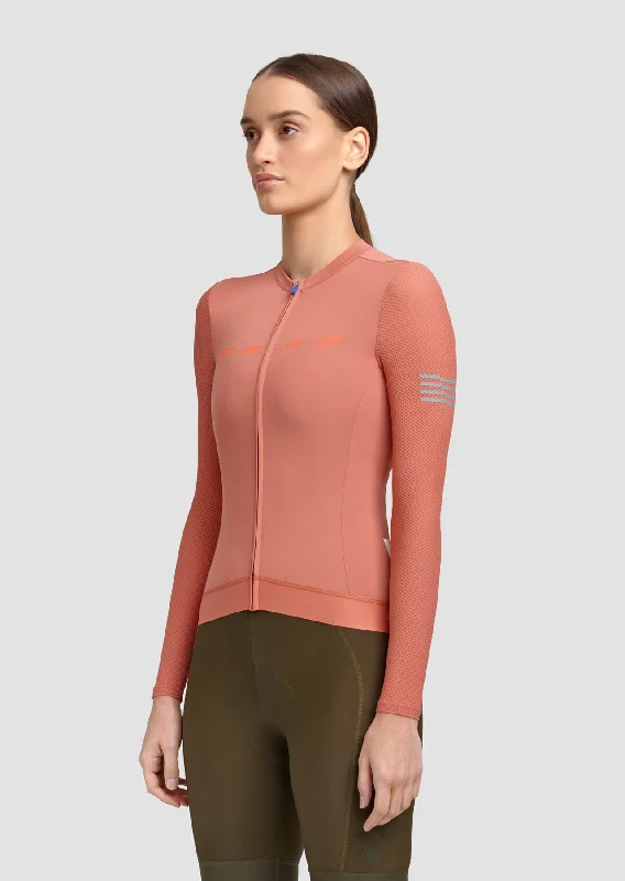 Women's Evade Pro Base LS Jersey Animal Print Jersey Tee