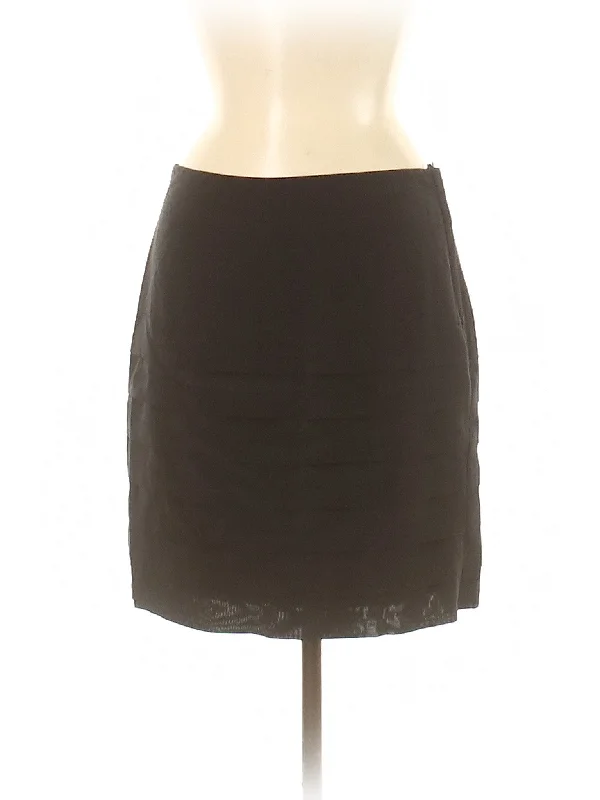 Casual Skirt belted skirt waist