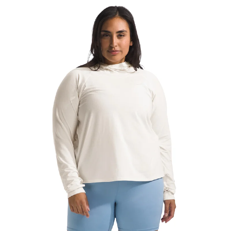 Women's The North Face Plus Adventure Sun Hoodie Hoodie with Hidden Zipper Minimalist Clean
