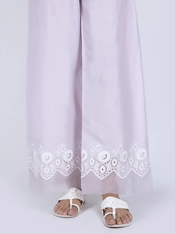 Lilac Lawn Trousers - AL-T-637 Trousers Formal Black