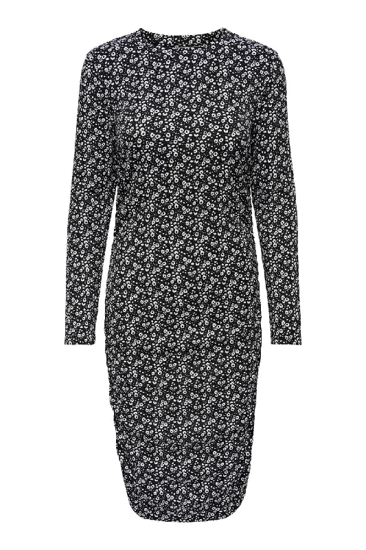 Zille Ruching Dress - Sort