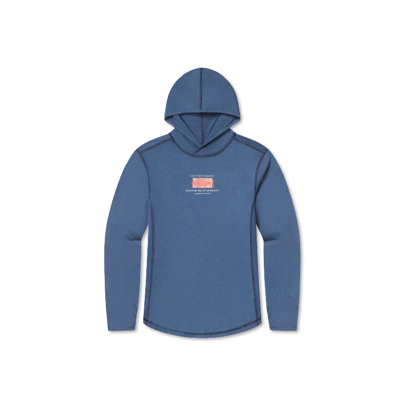 FieldTec™ Featherlight Performance Hoodie - Made in the Gulf Hoodie with Print Artistic Unique