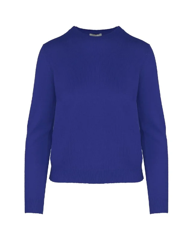 Malo Women's Round Neck Cashmere Sweater Nylon Fabric Polyester Fabric Spandex Fabric Malo Women's Round Neck Cashmere Sweater Nylon Fabric Polyester Fabric Spandex Fabric
