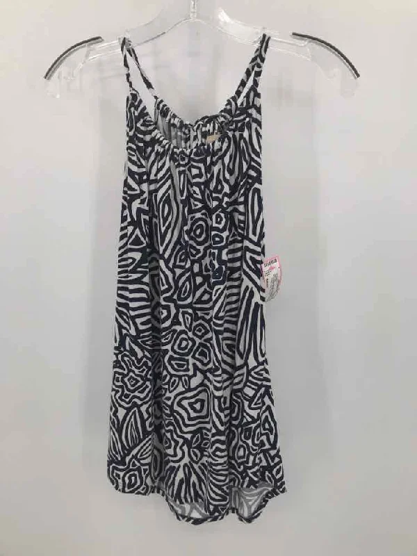 Pre-Owned Banana Republic Navy Size Medium Tank Top sheer tank top