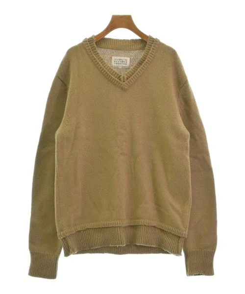 Maison Margiela Sweaters Real Fur Shearling Chenille