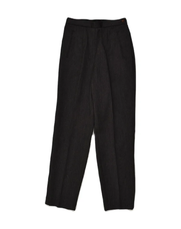 ETHIMO Womens High Waist Tapered Casual Trousers IT 40 Small W26 L28 Grey Skinny Trousers Denim Stretchy ETHIMO Womens High Waist Tapered Casual Trousers IT 40 Small W26 L28 Grey Skinny Trousers Denim Stretchy