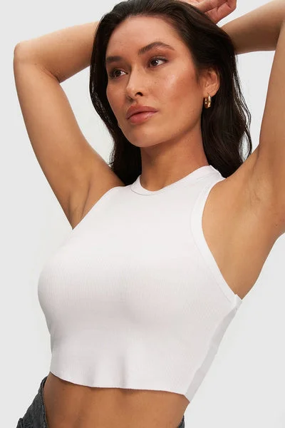 Kuwalla Halter Racer Tank sequin tank top
