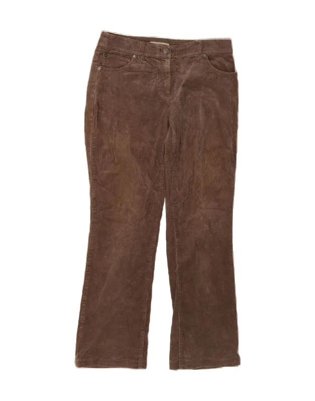LAURA ASHLEY Womens Bootcut Corduroy Trousers UK 10 Small W32 L29 Brown Trousers Brand Named LAURA ASHLEY Womens Bootcut Corduroy Trousers UK 10 Small W32 L29 Brown Trousers Brand Named