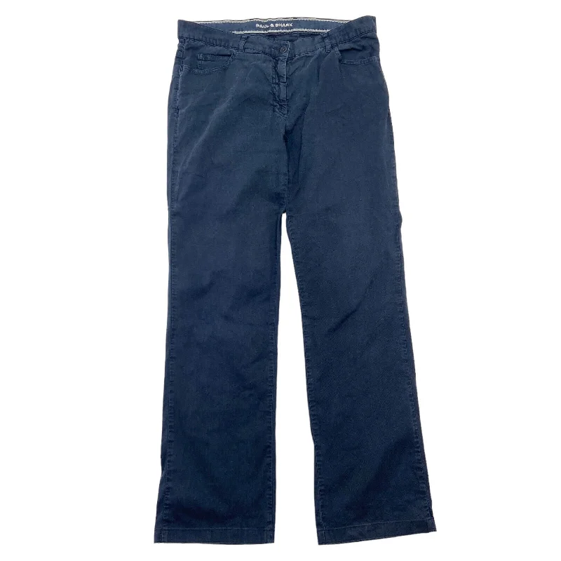 Paul & Shark Womens Navy Chino Trousers | Vintage High End Luxury Designer VTG Trousers Denim Blue Paul & Shark Womens Navy Chino Trousers | Vintage High End Luxury Designer VTG Trousers Denim Blue