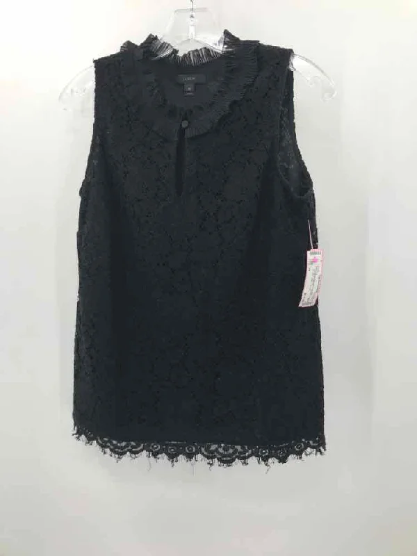 Pre-Owned J Crew Black Size XS Tank Top flirty tank top